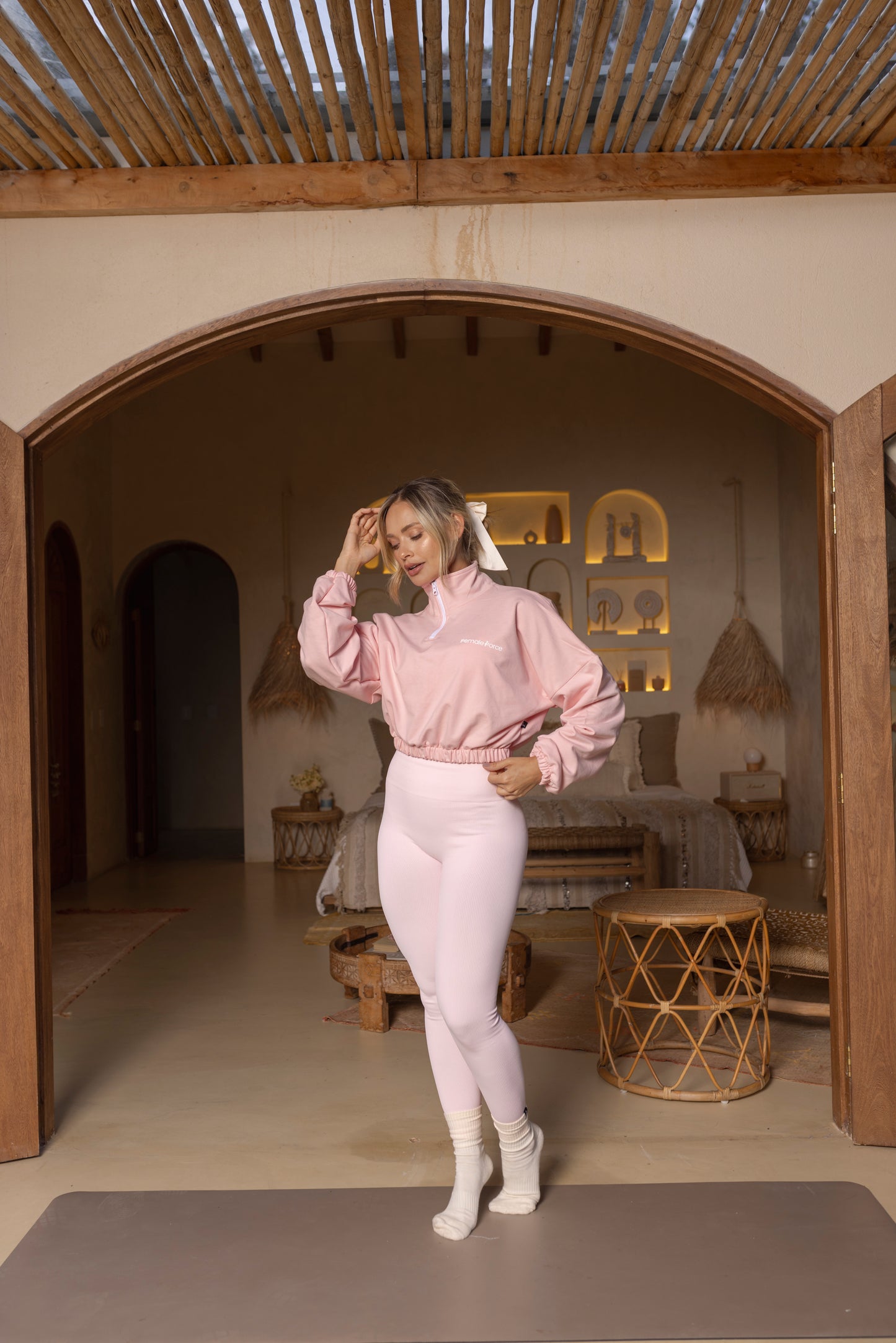 BLOOM HOODIE PINK